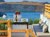 Lindos Shore Summer House terrace